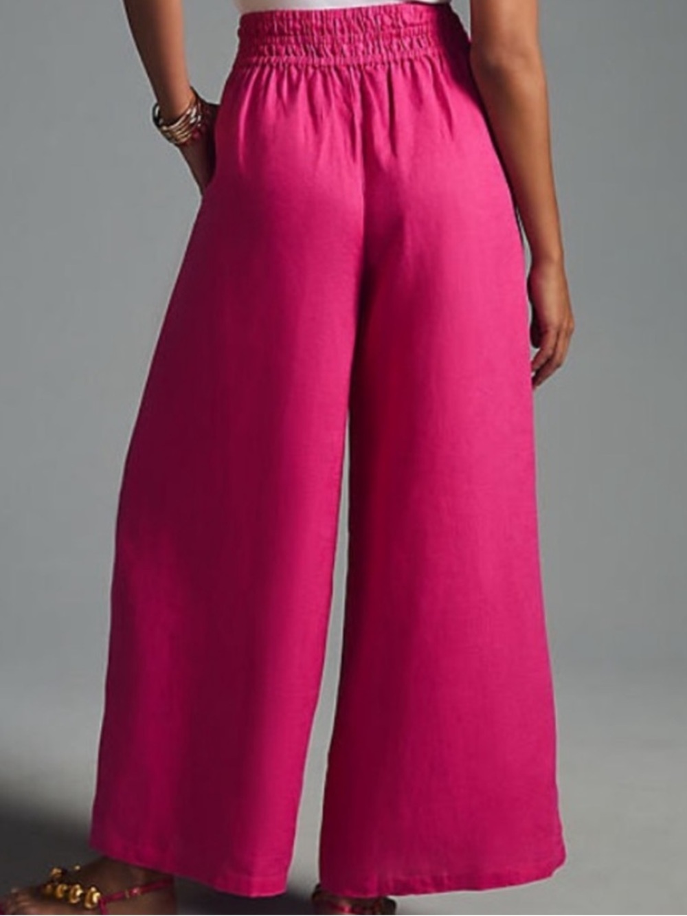 NWT The Somerset Linen Pull-On Pants, size XXS - Picture 2 of 7